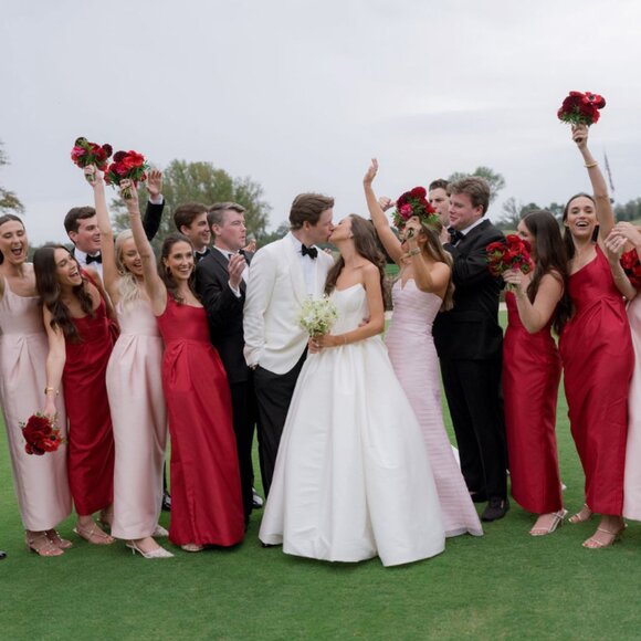 NEVER WORN The Tulip Dress in Dusty Pink Maison Amory - Picture 6 of 7